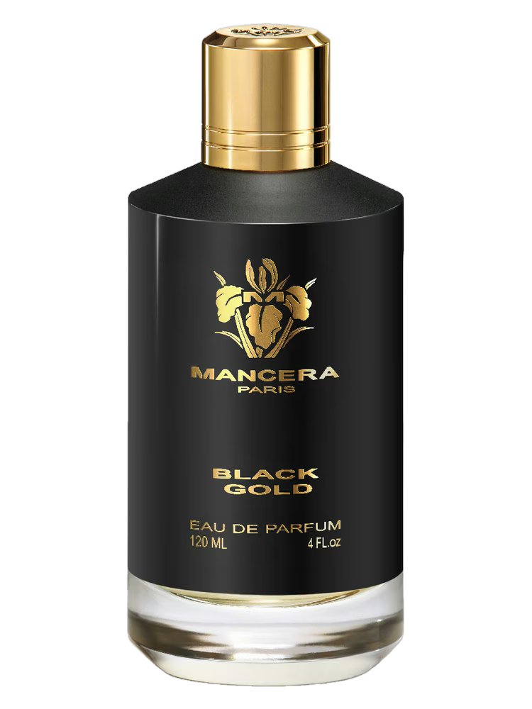sticla de parfum - mancera black gold